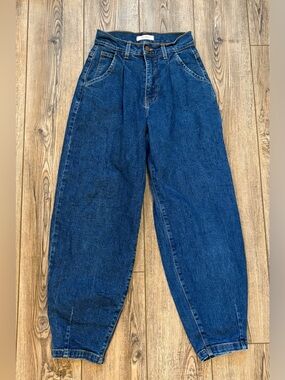 Vibrant M.I.U High Rise Pleated Balloon Jeans W25 Size 3 Made in USA